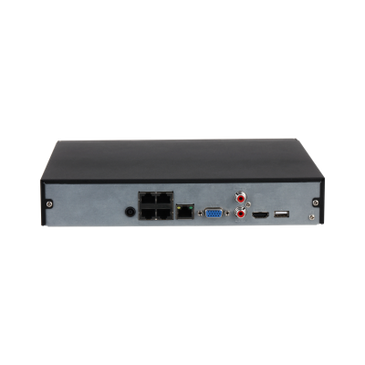 Dahua Dahua NVR4104-P-EI 1x LAN 4x PoE Geeignet für 4 IP-Kameras, Wizsense