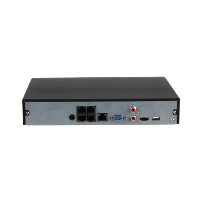 Dahua Dahua NVR4104-P-EI 1x LAN 4x PoE Geeignet für 4 IP-Kameras, Wizsense