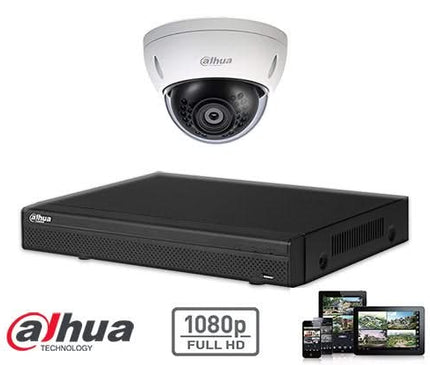 Dahua Dahua Full HD-CVI kit 1x dôme 2 megapixel camera security set