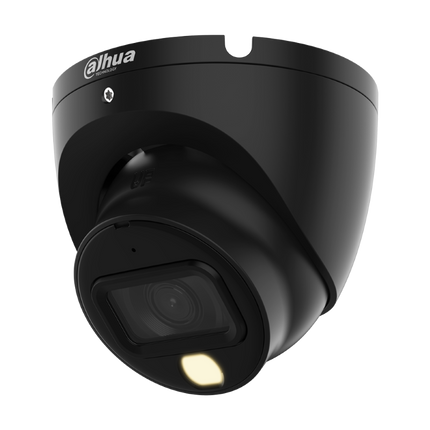 Dahua Dahua HAC-HDW1200TLM-IL-A-B, 2MP 2.8mm, HD-CVI, Double éclairage, coaxial