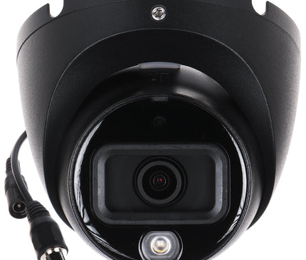 Dahua Dahua HAC-HDW1200TLM-IL-A-B, 2MP 2.8mm, HD-CVI, Double éclairage, coaxial