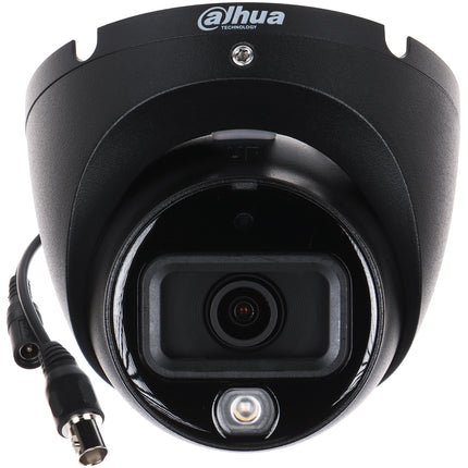 Dahua Dahua HAC-HDW1200TLM-IL-A-B, 2MP 2.8mm, HD-CVI, Double éclairage, coaxial