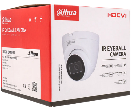 Dahua Dahua HAC-HDW1200TRQ, 2MP 2.8mm, HD-CVI, Eyeball, 25m IR, coaxial
