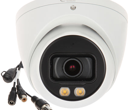 Dahua Dahua HAC-HDW2249T-A-LED, 2MP 2,8mm, HD-CVI, Eyeball, Vollfarbe, Koax