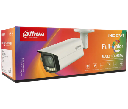 Dahua Dahua HAC-HFW1239TU-Z-A-LED-S2, 2MP HD-CVI Vollfarb-Bullet 2,7 - 13,5mm Motorzoomobjektiv