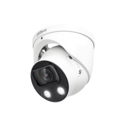 Dahua Dahua HDW5849H-ASE-LED-S2, 8MP 2.8mm 4K, PoE, couleur, objectif fixe Eyeball, WizMind