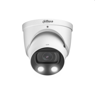 Dahua Dahua HDW5849H-ASE-LED-S2, 8MP 2.8mm 4K, PoE, couleur, objectif fixe Eyeball, WizMind