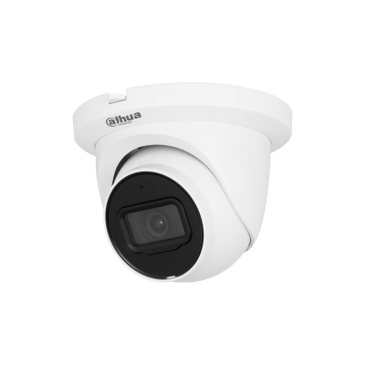 Dahua Dahua IPC-HDW2441TM-S 4MP IR WizSense Turret IR LEDs, SD slot, PoE, build-in Mic.