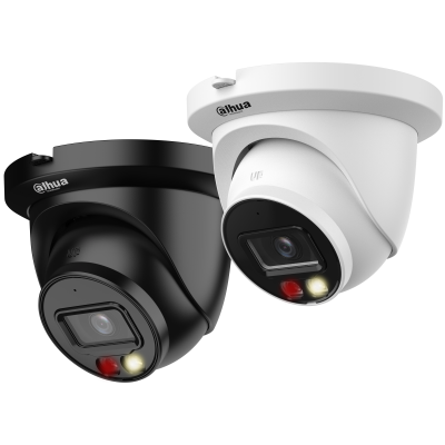 Dahua Dahua IPC-HDW2849TM-S-IL Black, 8MP Smart Dual Light Fixed-focal WizSense Eyeball
