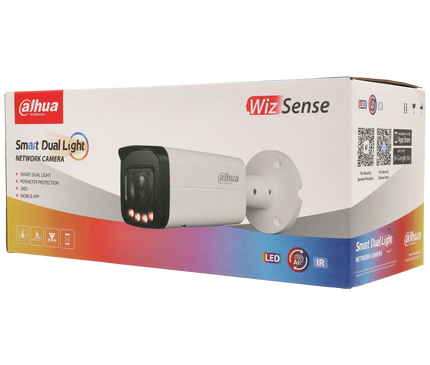 Dahua Dahua IPC-HFW2849T-ZAS-IL Bullet Zoom 2.7-13.5mm, 8MP/4K PoE, Dual light