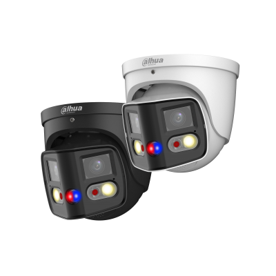 Dahua Dahua IPC-PDW3849P-A180-AS-PV Zwart 8MP TiOC Eyeball 180° duallens
