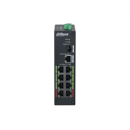 Dahua Dahua LR2110-8ET-120-V2, 8x PoE Switch (120W), 1x Uplink, 1x SFP