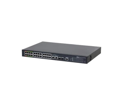 Dahua Dahua LR2226-24-ET-360-V2, 24x PoE Switch with 8 EPoE ports (360W)