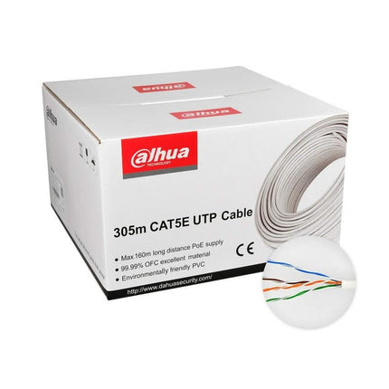 Dahua Dahua Network cable CAT5E UTP cable 305 mtr, 100% copper, solid cores