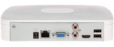 Dahua Dahua NVR2108-S3, 1x LAN (Geen PoE) Geschikt voor 8 IP camera's