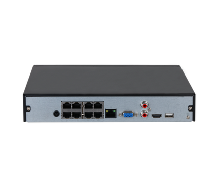Dahua Dahua NVR2108HS-8P-4KS3, NVR compact à 8 canaux, Ultra HD, PoE
