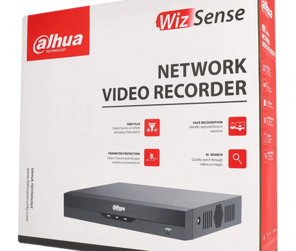 Dahua Dahua NVR2108HS-I2, 1x LAN (kein PoE) Max. 8 IP-Kameras, intelligente Erkennung mit Wizsense