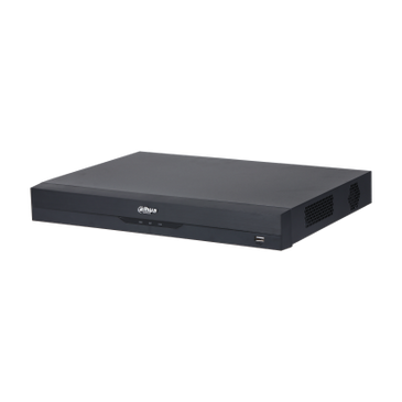 Dahua Dahua NVR4204-P-EI, 4x PoE, 2x SATA, Zonder Opslag,  max. 4 IP camera's Zwart