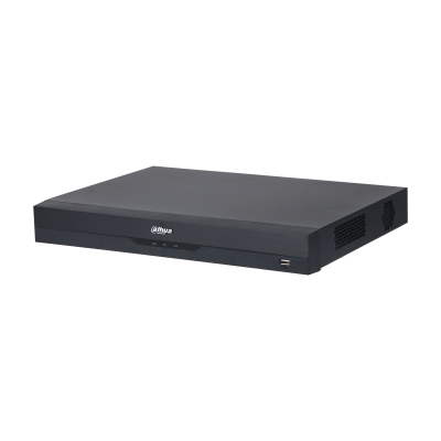 Dahua Dahua NVR4204-P-EI, 4x PoE, 2x SATA, Zonder Opslag,  max. 4 IP camera's Zwart