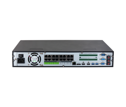 Dahua Dahua NVR5432-16P-EI, 16x PoE, sans stockage, pour 32 caméras IP