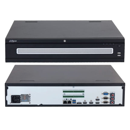 Dahua Dahua NVR608H-64-XI, 2x LAN, No PoE, RAID, Suitable for 64 IP cameras