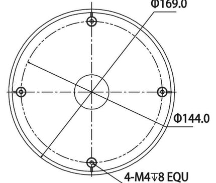 Dahua Dahua PFA102 ceiling bracket