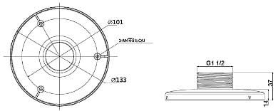 Dahua Dahua PFA103 adaptateur de montage