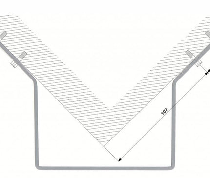 Dahua Dahua PFA151-B schwarzer Eckwinkel