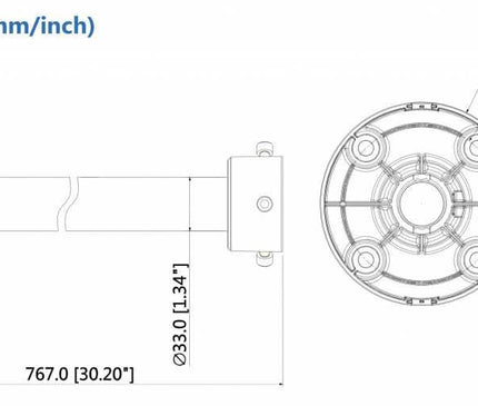 Dahua Dahua PFB220C ceiling mount