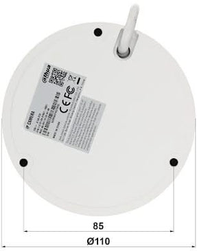 Dahua Dahua Set 3x Dome 8MP + Enregistreur & Câblage