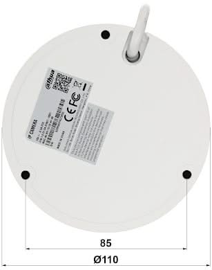 Dahua Dahua Set 3x Dome 8MP + Recorder & Bekabeling