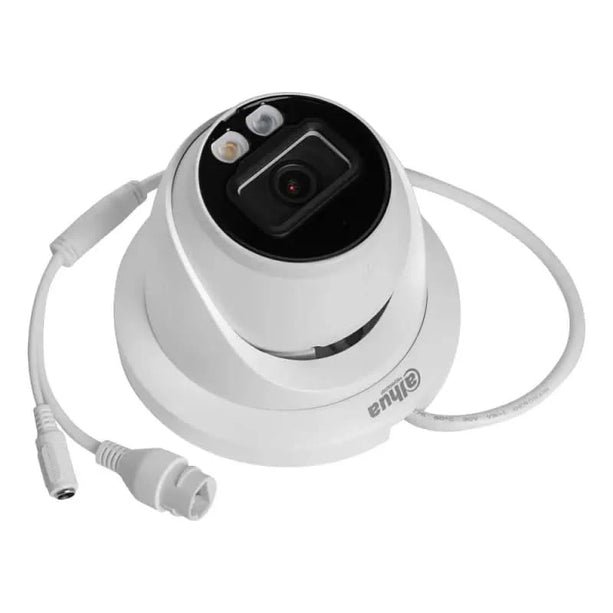 Dahua Dahua Set 3x Turret 8MP 4K Full-Color + Recorder & Bekabeling