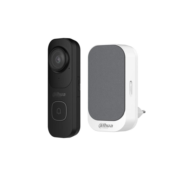 Dahua Dahua VDKP01-BG, Kit sonnette vidéo comprenant DB41AB Noir et DS1AP