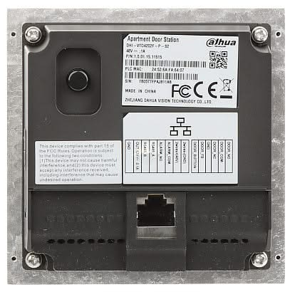 Dahua Dahua VTO4202F-P-S2 Video Intercom Camera Main Module