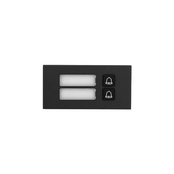 Dahua Dahua VTO4202FB-MB2 2-fach Klingelknopf Schwarz