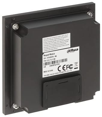 Dahua Dahua VTO4202FB-MK module clavier Noir