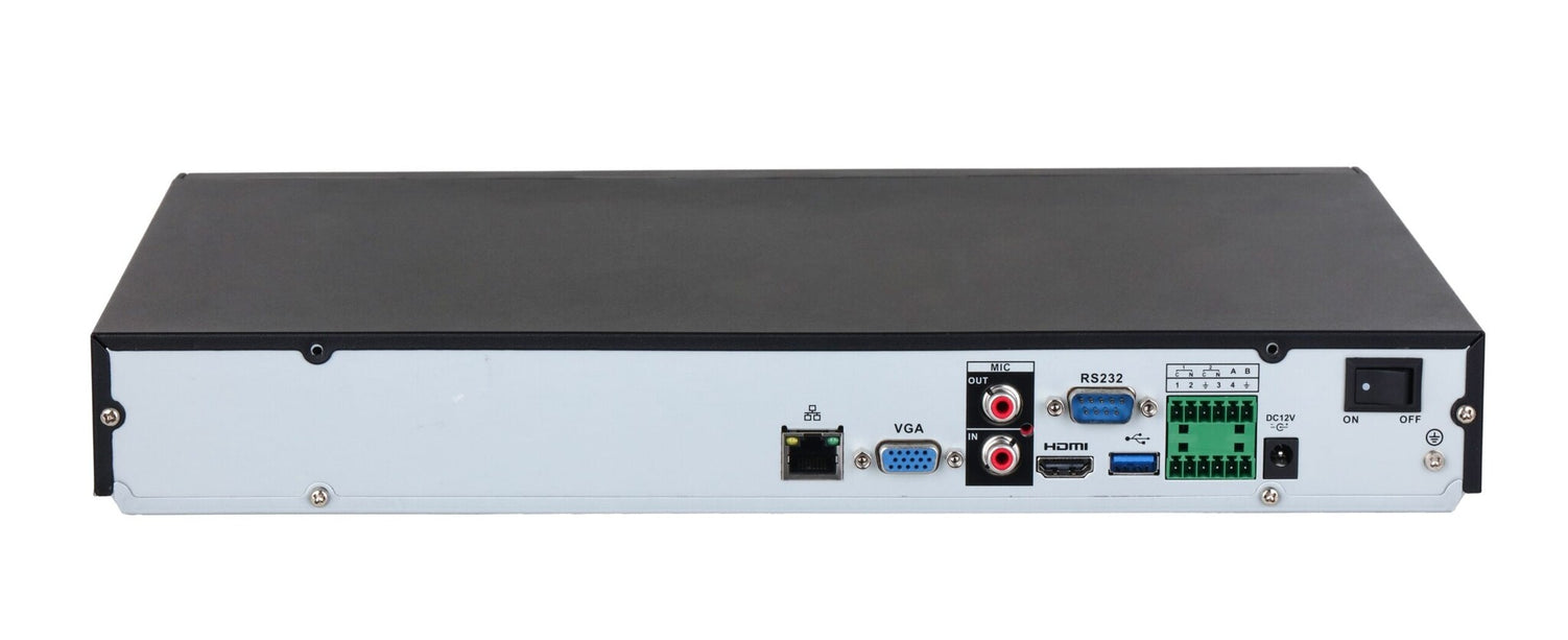 Dahua DHI-NVR5232-EI 1x LAN Geen PoE Geschikt voor 32 IP camera's