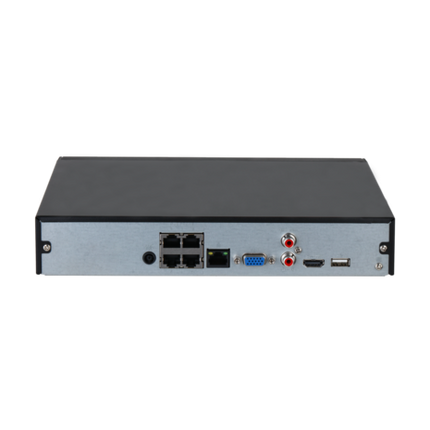 Dahua NVR2104HS-P-4KS3, 4 Kanaals Compact NVR, Ultra HD, PoE