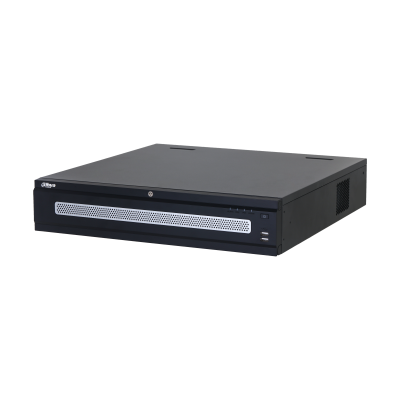 Dahua NVR608H-128-XI, 2x LAN, Geen PoE, RAID, Geschikt voor 128 IP camera's