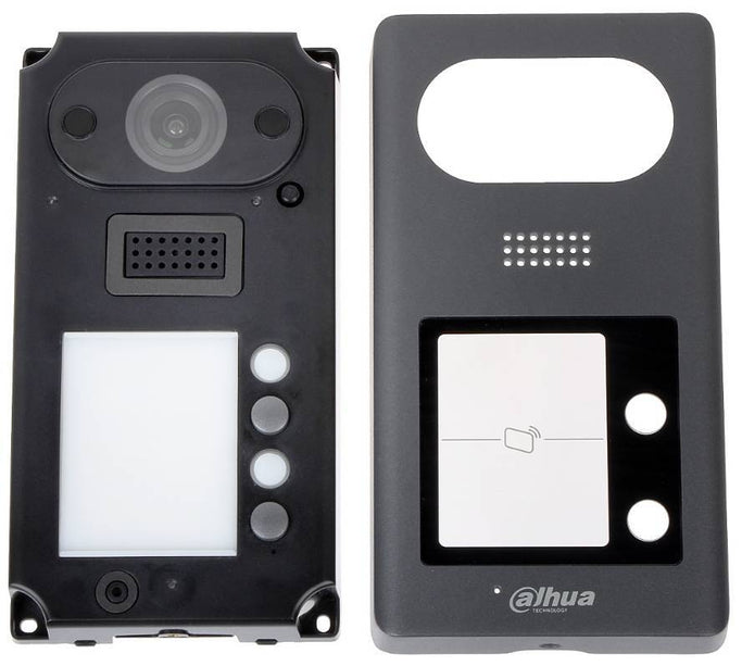 Dahua VTO3211D-P2 Video Intercom buitenpost met 2 drukknoppen, Mifare taglezer, PoE