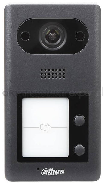 Dahua VTO3211D-P4 Video Intercom buitenpost met 4 drukknoppen, Mifare taglezer, PoE