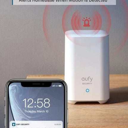 Eufy Eufy Détecteur de mouvement sans fil blanc fixation murale