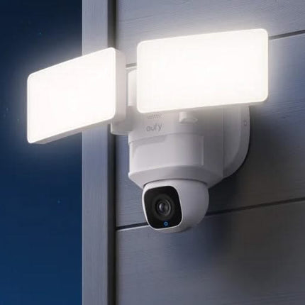 Eufy Eufy Floodlight Cam E30, caméra panoramique et inclinable WiFi avec projecteurs
