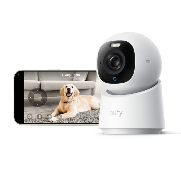 Eufy Indoor Cam E30, Pan & Tilt Rotatable 8Mp 4K