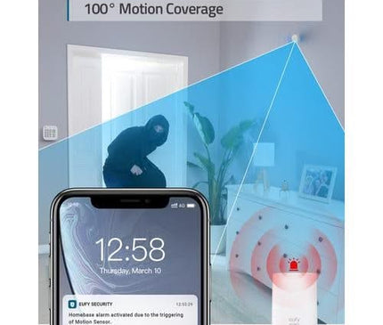 Eufy Système d'alarme de sécurité Eufy Kit de 7 pièces