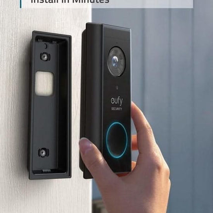 Eufy Eufy Videodeurbel Add-on, 2K resolutie, oplaadbare batterij, uitbreiding op Homebase