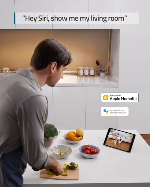 Eufy Indoor Cam, Pan & Tilt draaibaar 2K