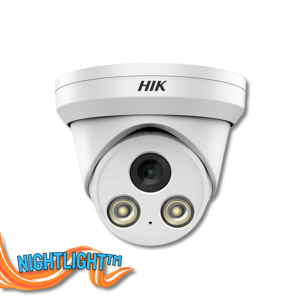HIK HIK2387W, 8MP/4K, Full Color, Nightlight™, Microfoon, PoE