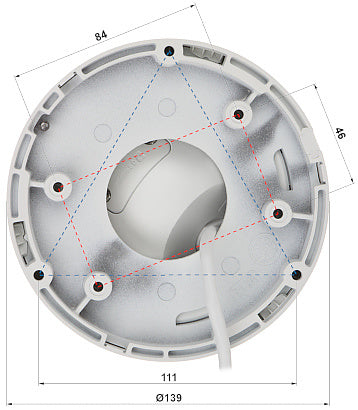 Hikvision DS-2CD2346G2H-IS2U/SL 4MP Darkfighter Eyeball SD-slot IR-Led 2-weg audio Siren/Strobe LED