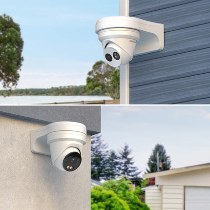 Hikvision DS-2CD2346G2H-IS2U/SL 4MP Darkfighter Eyeball SD-slot IR-Led 2-weg audio Siren/Strobe LED